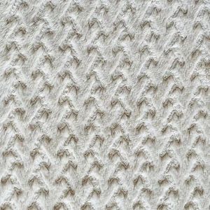 Solid and Embossed Rabbit Fleece